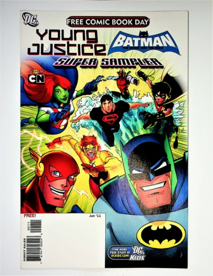 Young Justice   Batman: The Brave and The Bold: Super Sampler FCBD 2011 #0 (Free Comic Book Day 2011