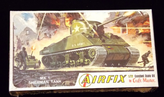 Airfix - 72 1/72 Scale Mk1 Sherman Tank