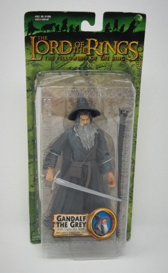 Gandalf The Grey Carded Lord of the Rings Action Figure Toy