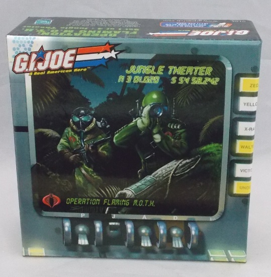 Flaming M.O.T.H.  Jungle Theater G.I. Joe Collector's Club Display Box