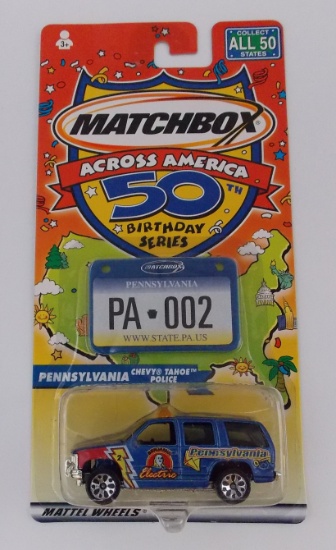 Matchbox Across America Pennsylvania 50th Anniversary Die Cast Vehicle