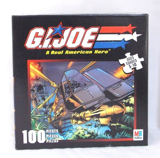 G.I. Joe 2002 Joe Vs. Cobra 100 Piece Destros Dominator Puzzle Set
