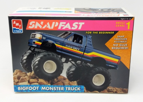 1/25 Scale SnapFast Bigfoot Monster Truck AMT/ERTL Plastic Model Kit