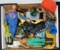 1/6 Scale GI Joe Tray Lot of Assorted Toys, Figures, & Accessories