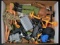 1/6 Scale GI Joe Tray Lot of Assorted Toys, Figures, & Accessories