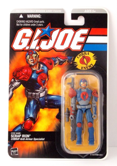 G.I. Joe Scrap Iron DTC Exclusive Carded Figure