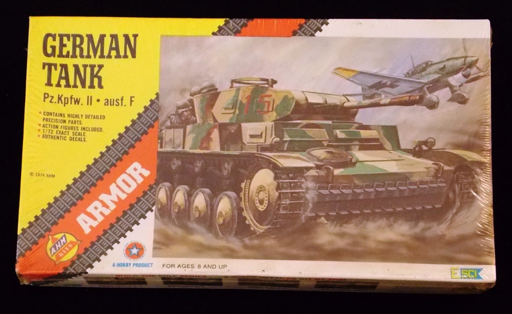 A.H.M. Armor Kits - 1/72 Scale Panzerkampfwagen II ausf. F