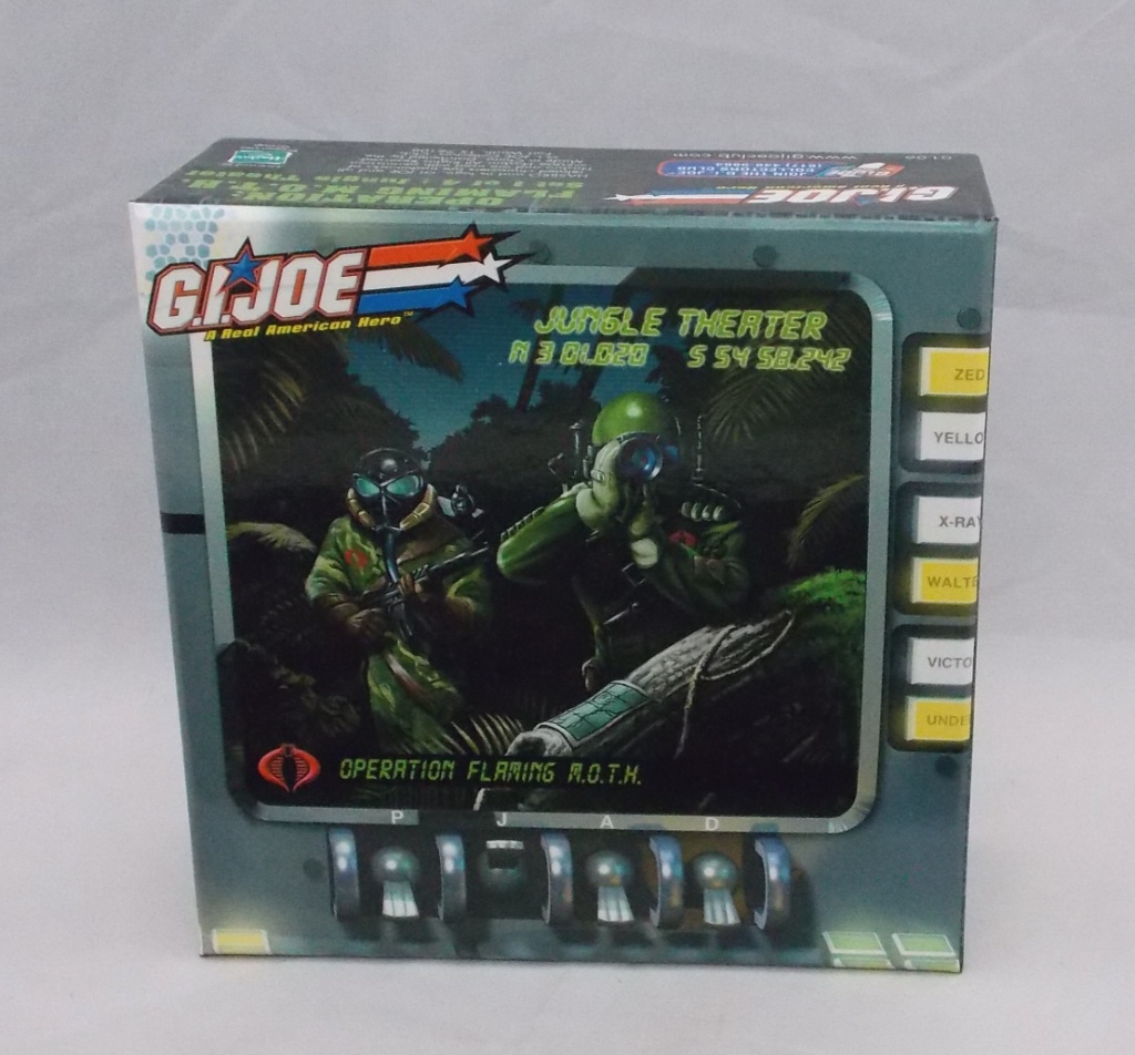 Flaming M.O.T.H. Jungle Theater G.I. Joe Collector's Club Display Box