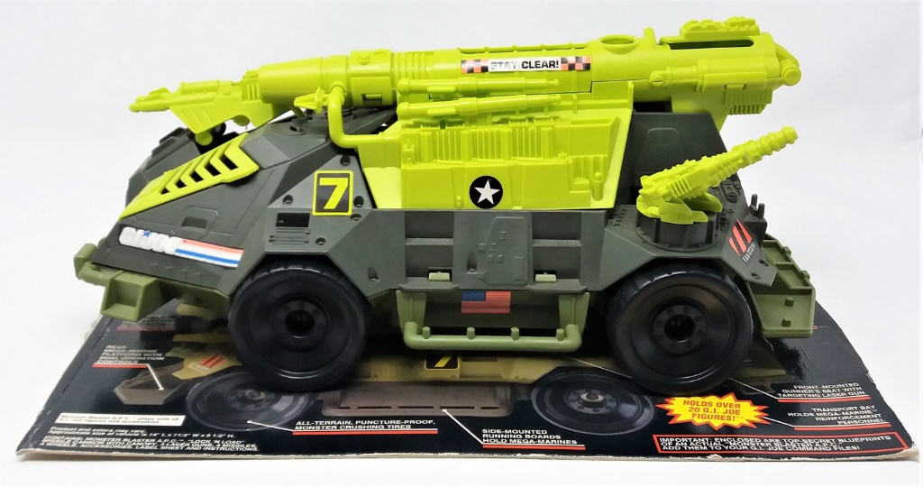 G.I. Joe 1993 Mega Marines Monster Blaster APC Vehicle
