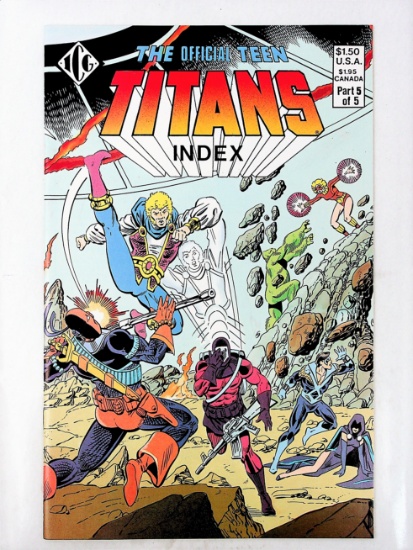 Official Teen Titans Index # 5