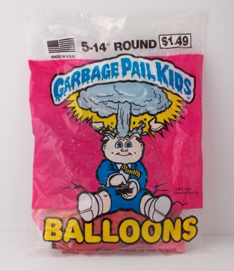 Vintage '80s Garbage Pail Kids Novelty Balloons GPK