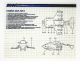 GI Joe Vintage Cobra Sea Ray Original Hasbro Vehicle Blueprints / Instructions Hasbro