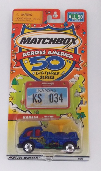 Matchbox Across America Kansas 50th Anniversary Die Cast Vehicle