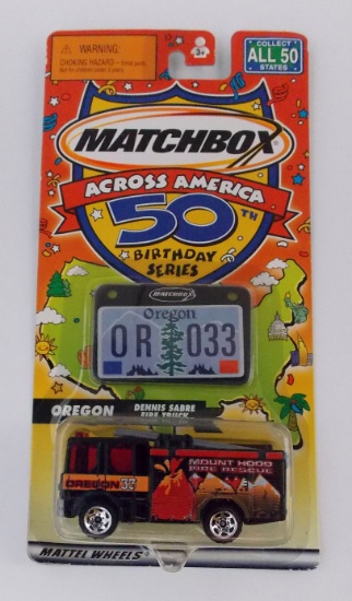 Matchbox Across America Oregon 50th Anniversary Die Cast Vehicle