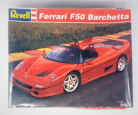 1/24 Scale Revell Ferrari F50 Barchetta Plastic Model Kit