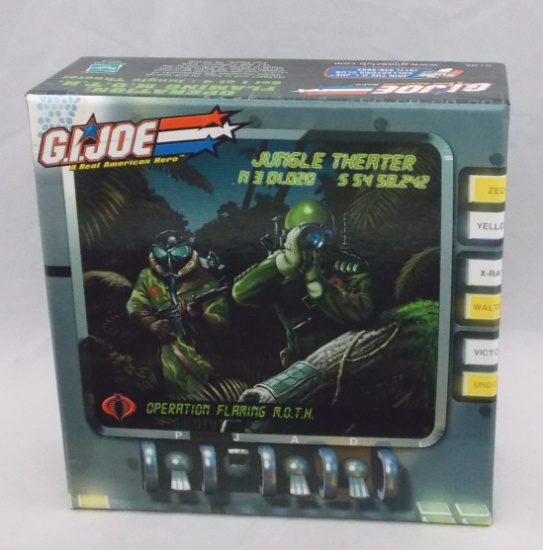 Flaming M.O.T.H.  Jungle Theater G.I. Joe Collector's Club Display Box