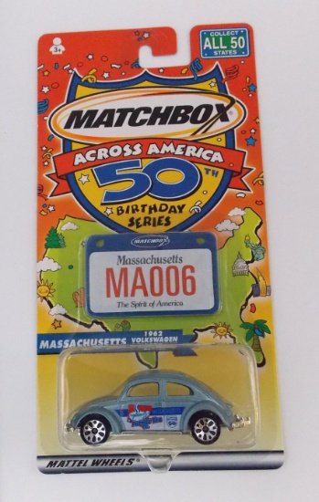 Matchbox Across America Massachusetts 50th Anniversary Die Cast Vehicle