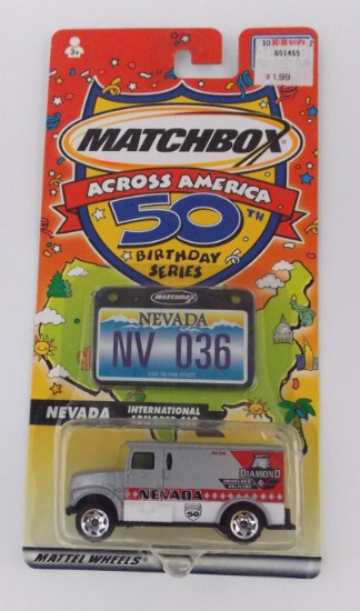 Matchbox Across America Nevada 50th Anniversary Die Cast Vehicle