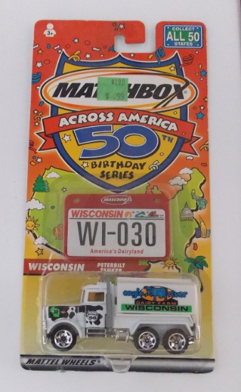 Matchbox Across America Wisconsin 50th Anniversary Die Cast Vehicle