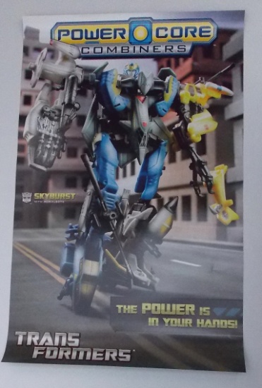 Power Core Combiners Convention Promo Poster