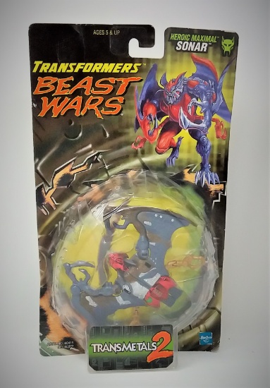 Transformers Beast Wars Sonar Transmetals 2 Figure