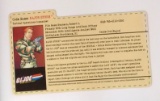 2003 Major Storm G.I. Joe Convention Exclusive FileCard