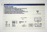 GI Joe Vintage Ammo Dump Original Hasbro Vehicle Blueprints / Instructions Hasbro