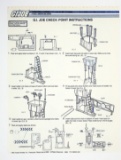 GI Joe Vintage GI Joe Checkpoint Original Hasbro Vehicle Blueprints / Instructions Hasbro
