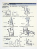 GI Joe Vintage GI Joe Checkpoint Original Hasbro Vehicle Blueprints / Instructions Hasbro