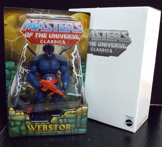 He Man Masters of the Universe Classics Webstor Figure
