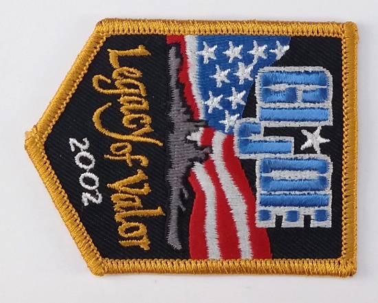 JoeCon 2000 Iron-On Embrodered Patch GI Joe Convention Souvenir