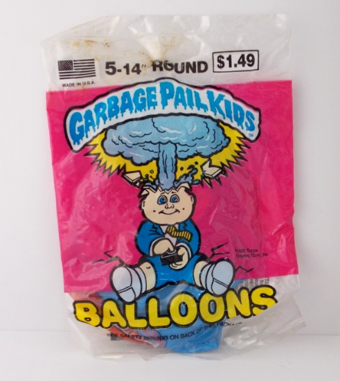 Vintage '80s Garbage Pail Kids Novelty Balloons GPK