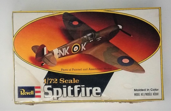 1/72 Scale Spitfire Revell Plastic Model Kit