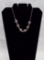 Necklace & Earring set w/ Faux Pearl