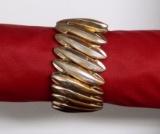 Gold-Tone Metallic Bracelet