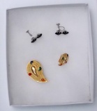 Brooch & Earring Lot