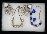 Costume Jewelry Necklace & Earring Lot