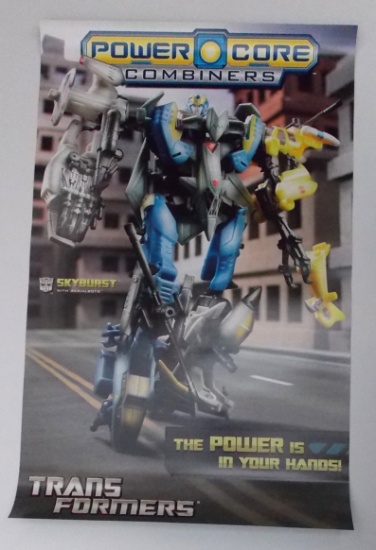 Power Core Combiners Convention Promo Poster