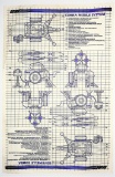 GI Joe Vintage Cobra Missile System Original Hasbro Vehicle Blueprints / Instructions Hasbro