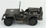 Willy's Jeep 1/18 Scale Military Green - Model US Army 20491132 S