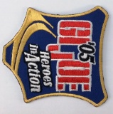 JoeCon 2005 Iron-On Embrodered Patch GI Joe Convention Souvenir