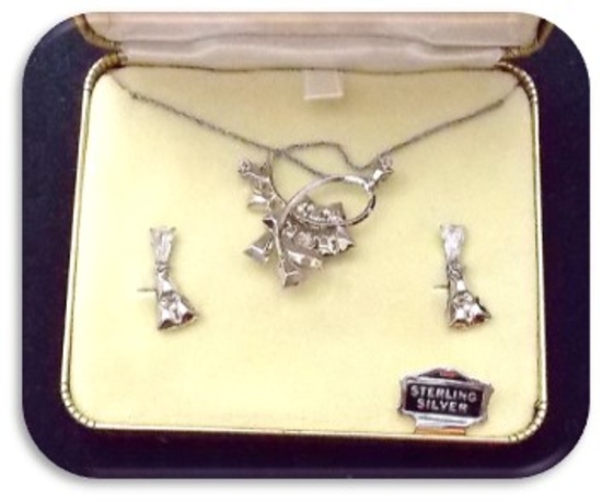 Necklace & Earring Set in Original Box