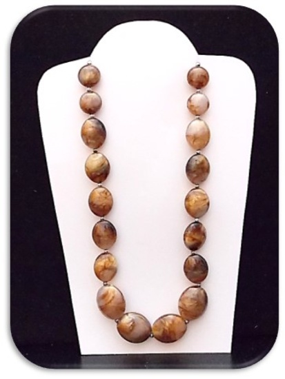 Polished Stone Necklace