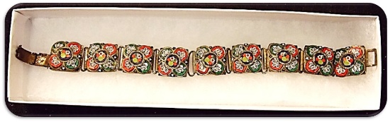 Vintage Bracelet w/ Micromosaic