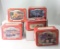 Lot of 5 Texaco Collectors Club Collectible Tin Displays