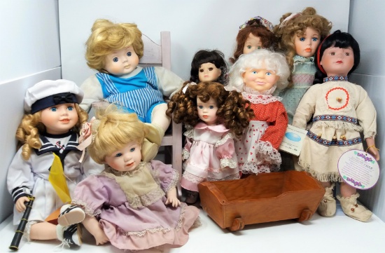 Assorted Collectible Doll Lot