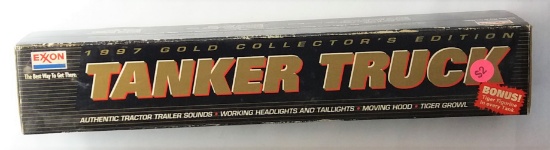 1997 Exxon Gold Collector's Edition Tranker Truck Collectible Truck