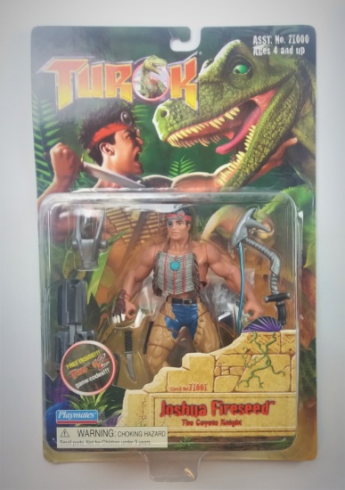 Turok Joshua Fireseed Carded Action Figure