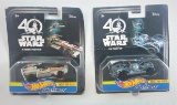 X-Wing / TIE Fighter Hot Wheels Star Wars Carships Die Cast Collectible Vehicle