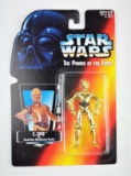 C-3P0 POTF Red Card Star Wars Action Figure
